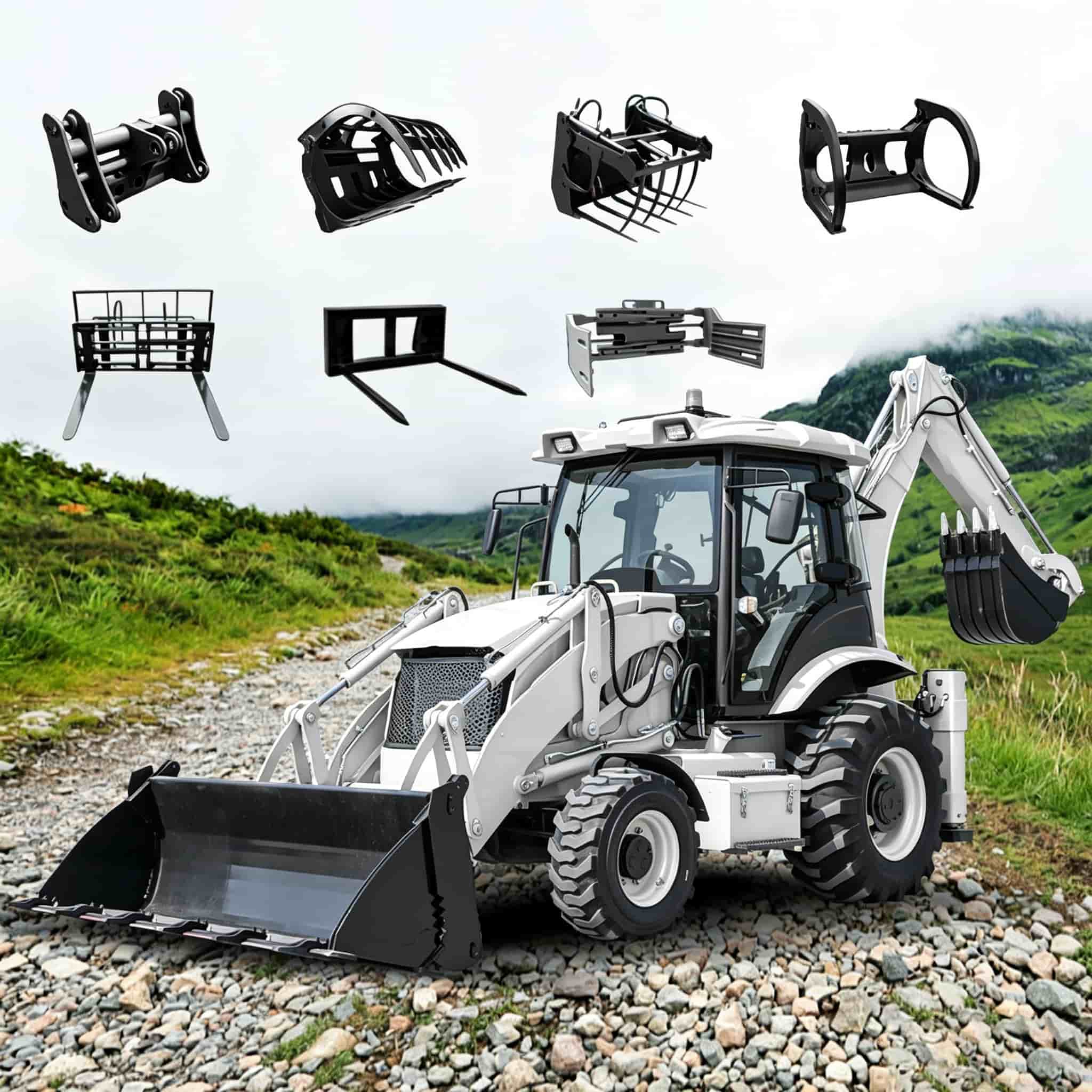 Heavy Equipment Grinder - Ładowarko-kształtarka z certyfikatem CE 40-30C, emisja